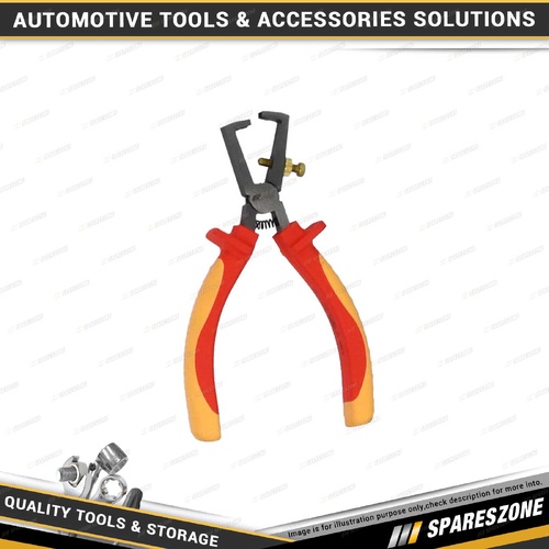 PK Tool 1000V VDE 150mm Heavy Duty Wire Stripping Plier - Slip Guards Cr-V