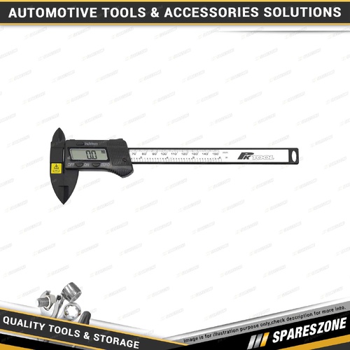 PK Tool 150mm Lightweight Digital Vernier Caliper - Made with Tough ABS Plastic