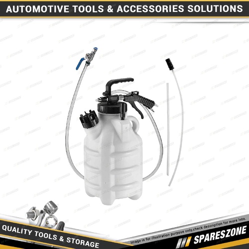 PK Tool 10L Air Operated Oil & Fluid Extractor & Filler - No Manual Pumping