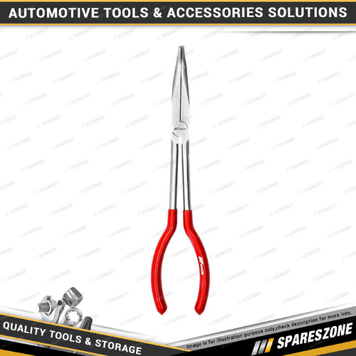 280mm PK Tool 45 Degree Bent Long Reach Pliers - Corrosion Resistant Finish