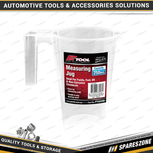 250ml PK Tool Measuring Jug for Paints Fuel Oil & Non-Corrosive Chemicals