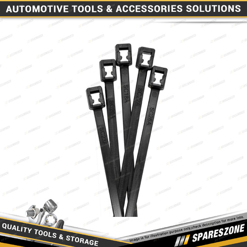 20 Pcs of PK Tool 280mm Self-cutting Cable Ties - 4.2mm Wide & UV Resistant