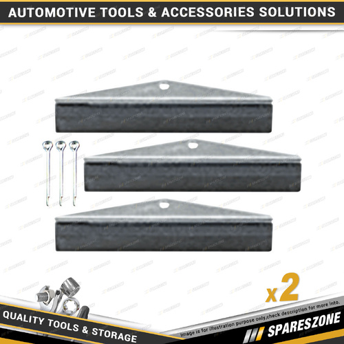 2 x PK Tool Engine Cylinder Hone & Stones - 100mm 4 Inch Replacement Honing Tool