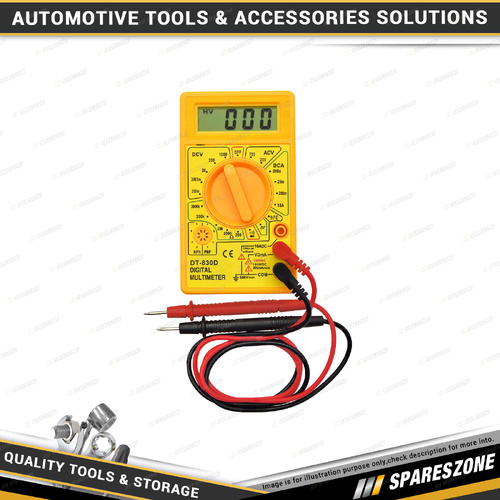 PK Tool Digital Multimeter with Large Display - Audible Continuity