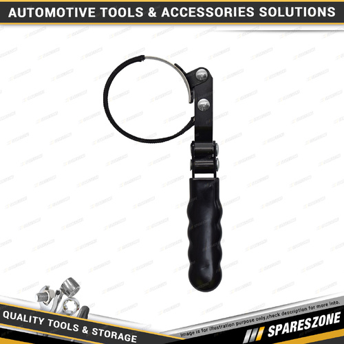 PK Tool Swivel Oil Filter Wrench - 60 to 76mm Rotates 180 Deg with Swivel Handle