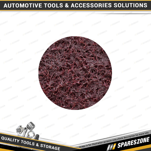 10 Pcs PK Tool Roll Lock Style Sanding Discs - Non-Woven Aluminium Oxide Medium