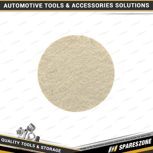5 Pcs of PK Tool Roll Lock Style Sanding Discs - Non-Woven Wool Disc