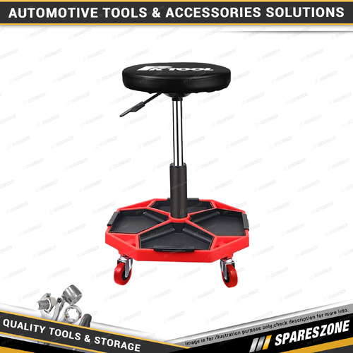 PK Tool Height Adjustable Mechanics Seat - Large 130kg Weight Capacity