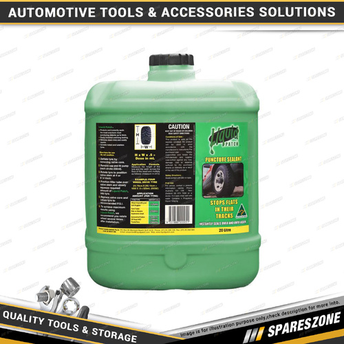 20L Pro-Tyre Liquid Patch - Fibre Based Puncture Sealant & Pump Sold Separately