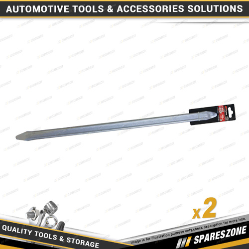 2 x Pro-Tyre 600mm 24 Inch Tyre Levers - Heat Treated Tips Professional Quality