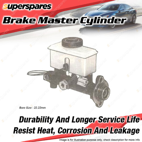 Brake Master Cylinder for Ford Courier PA SGCD VC 59KW 1.8L 22.22mm