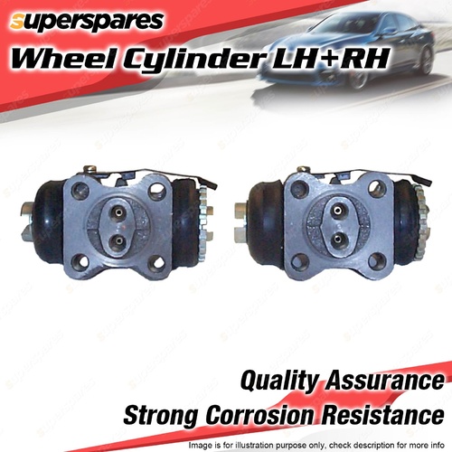 2 LH+RH Rear Wheel Cylinders Rear Lower for Toyota Toyoace 200 BU60R BU61R 3.0L