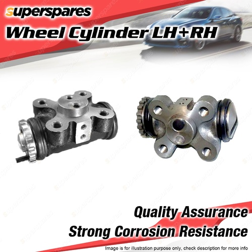 2 LH+RH Rear Wheel Cylinders for Hino Ranger Pro Ranger GT GD 6.4L 6.7L 8.0L