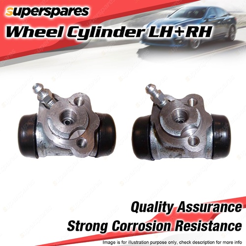 2 LH+RH Rear Wheel Cylinders for Daihatsu Sirion M301S 1.3L 2005-2013