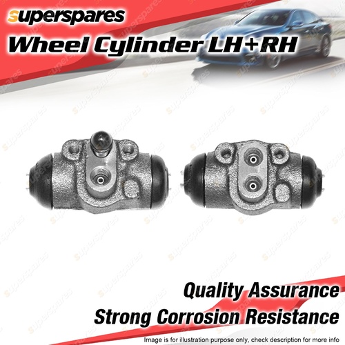 2 LH+RH Rear Wheel Cylinders for Mazda 323 FA FA45V D5 I4 1.5L 1982-1985