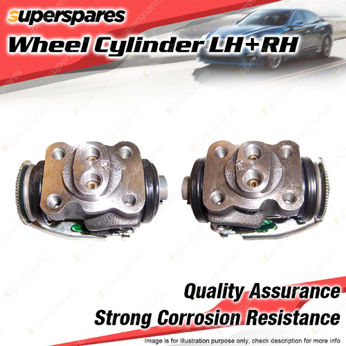 2 LH+RH Rear Wheel Cylinders for Mitsubishi Fuso Canter 511 FB 2.8L 4M40 94-06
