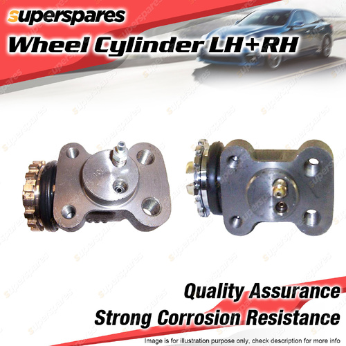 2 LH+RH Front Wheel Cylinders for Mitsubishi Fuso Fighter FK FM 6.6L 7.5L 8.2L
