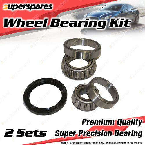 2x Front Wheel Bearing Kit for Mitsubishi L200 L022 Express MA MB MC MD