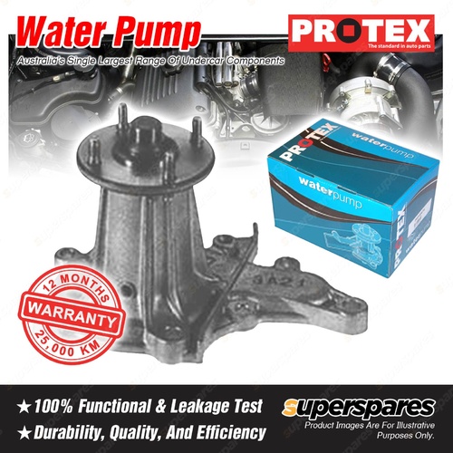 Protex Blue Water Pump for Toyota Corolla AE71 4AC I4 8V SOHC CARB 1.6L