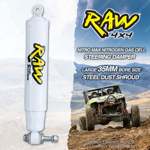 RAW 4X4 Big Bore Steering Damper for Toyota 4 Runner LN RN YN VZN 130 LN61 YN63