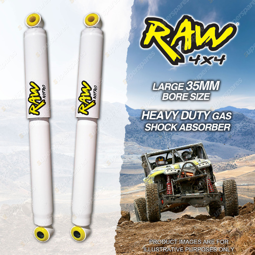 Rear 50mm Lift RAW 4x4 Nitro Shock Absorbers for Toyota Landcruiser FZJ75 HZJ75