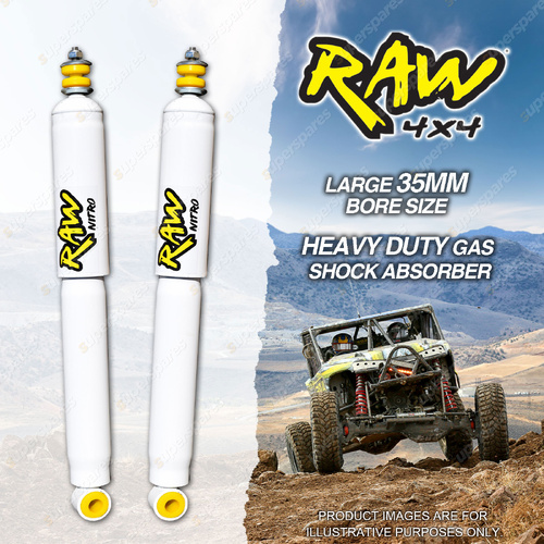 Rear 50mm RAW 4x4 Nitro HD Shock Absorbers for Mitsubishi Pajero NF NH NJ NK NL