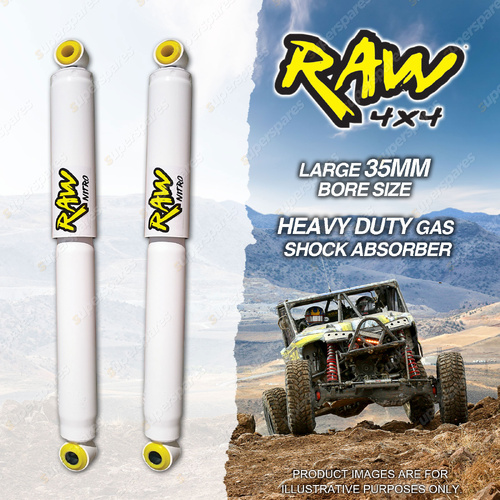 Rear 50mm Lift RAW 4x4 Nitro Shock Absorbers for Ford Ranger PX I II 2011-2018