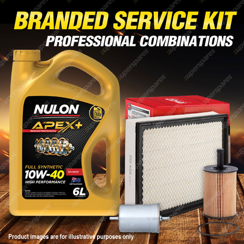 Ryco Oil Air Fuel Filter 6L APX10W40 Service Kit for Volkswagen Caravelle T4 V6