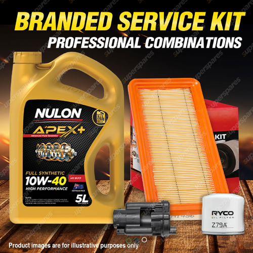 Ryco Oil Air Fuel Filter 5L APX10W40 Service Kit for Hyundai Getz TB 1.4L 1.5L