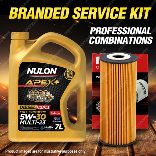 Ryco Oil Filter 7L APX5W30C23 Eng. Oil Service Kit for Volkswagen Beetle 9C 1.9L