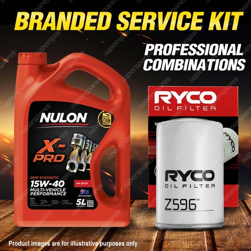 Ryco Oil Filter 5L XPR15W40 Engine Oil Service Kit for Volkswagen Golf Cabriolet