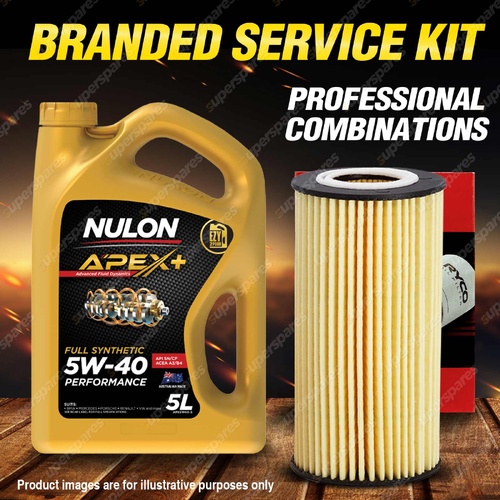 Ryco Oil Filter 5L APX5W40 Engine Oil Service Kit for Ford Mondeo MA MB 2.5L XR5