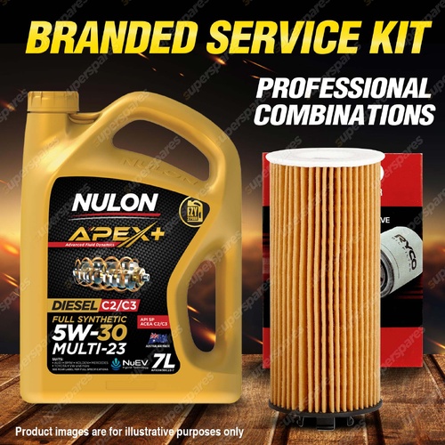 Ryco Oil Filter 7L APX5W30C23 Oil Service Kit for Mini Cooper D F55 F56 F54 F60