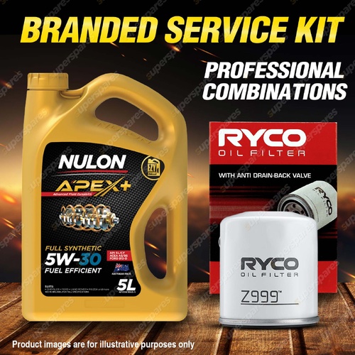 Ryco Oil Filter 5L APX5W30A5 Oil Service Kit for Ford Focus LZ Kuga Mondeo MD