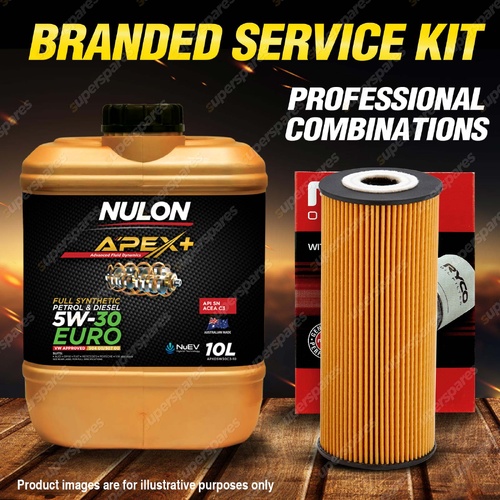 Ryco Oil Filter 10L APXD5W30C3 Oil Service Kit for Volkswagen Crafter 35 50 2.5