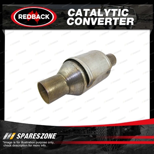 Redback Universal Catalytic Converter - Euro 5 2.5" CPSI 400 409 Stainless Steel