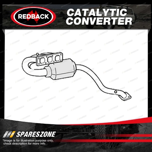 Redback Manifold Catalytic Converter for BMW X5 E53 i M54 B30 3.0L 00-06 MCV054