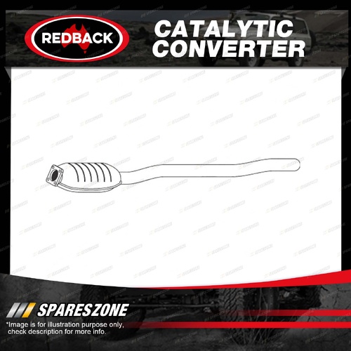 Redback Underfloor Catalytic Converter for Chrysler Voyager RG RS 3.3L 2000-2008