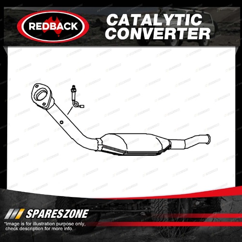 Redback Enviro Underfloor Catalytic Converter for Peugeot 306 2.0L 1996-2003