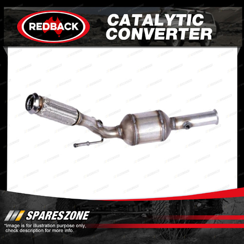 Redback Underfloor Catalytic Converter for Peugeot 206 2A/C 2.0L 09/99-01/06