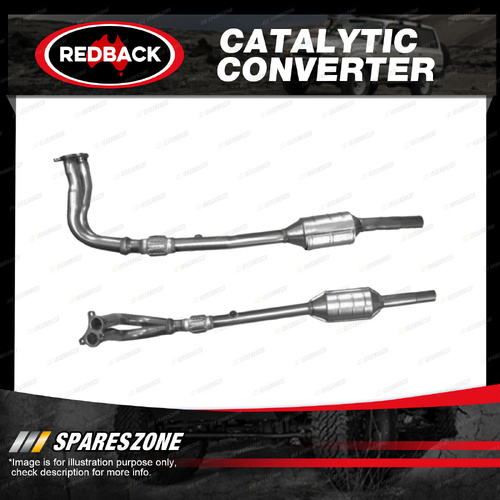 Redback Underfloor Catalytic Converter for Volkswagen Polo 6N1 1.6L 10/96-10/00