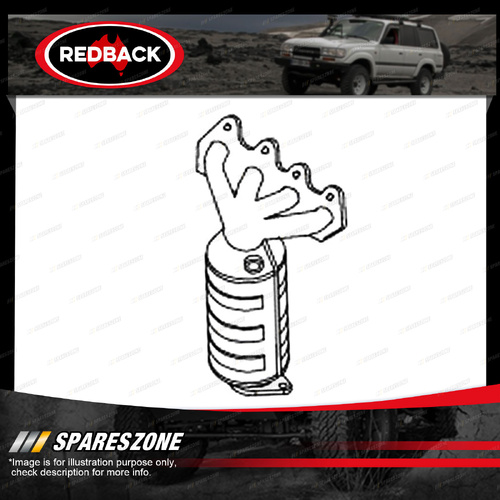 Redback Enviro Manifold Close Coupled Cat for Mitsubishi Lancer 09/2003-04/2006