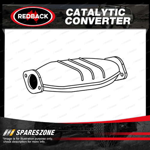 Redback Underfloor Catalytic Converter for Toyota Celica ST162 2.0L 1985-1989