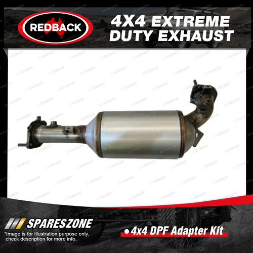 Redback 4x4 DPF Adapter Kit for Nissan Navara D40 D40T 2.5L Diesel 2005-2015