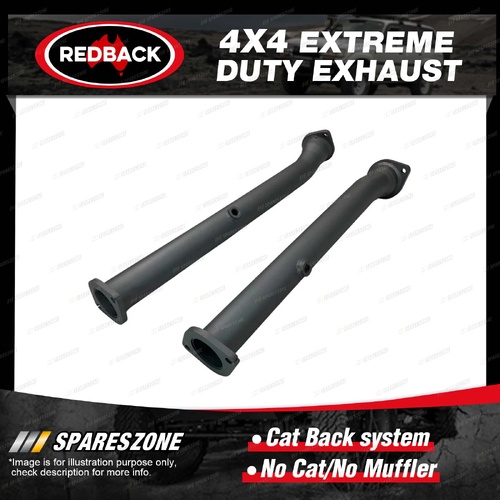 Redback Extreme Duty Exhaust Pipes for Nissan Patrol Y62 5.6L AWD 2012-On