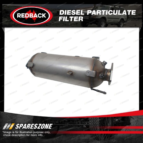 Redback Diesel Particulate Filter for Iveco Daily 35S14 2.3L 4Cyl 2005-2013