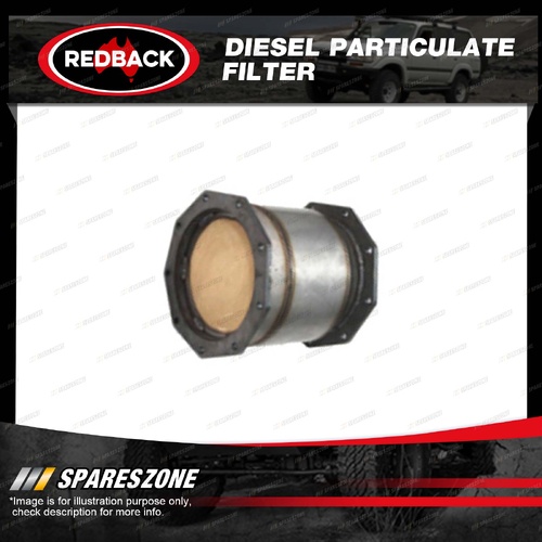 Redback Diesel Particulate Filter for Mitsubishi Rosa BE Bus 4M50 4.9L 2008-On