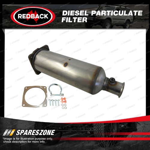 Redback Diesel Particulate Filter for Peugeot 407 6C 6D 6E 6DUHZF 6DUHZJ 05-11