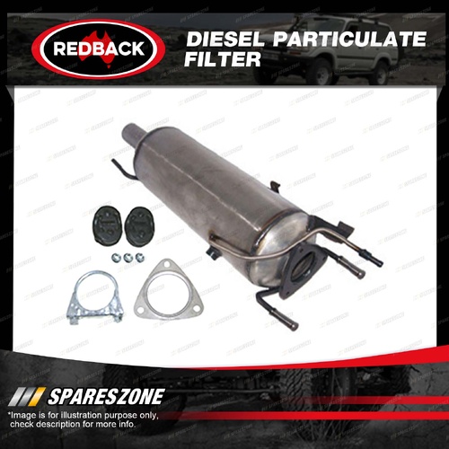 Redback Diesel Particulate Filter for Saab 9-3 D75 D79 E79 YS3F E50 11/2007-2015