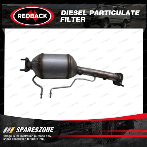 Redback Right Diesel Particulate Filter for Toyota Landcruiser VDJ200 VDJ200R